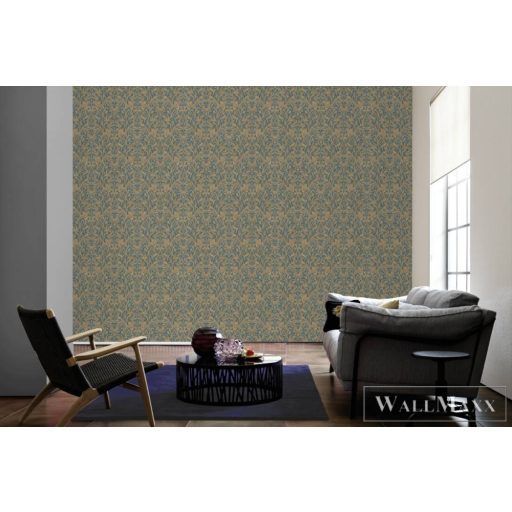 AS CREATION Luxury Damask 38850-1 arany barokk mintás klasszikus XXL tapéta