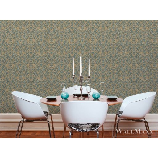 AS CREATION Luxury Damask 38850-1 arany barokk mintás klasszikus XXL tapéta