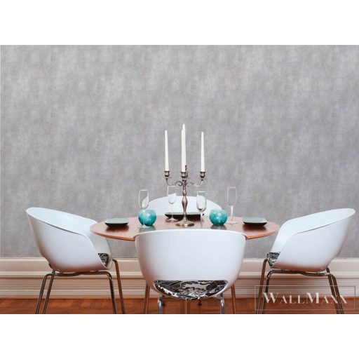 AS CREATION Luxury Damask 38868-2 szürke absztrakt mintás egyszínű XXL tapéta