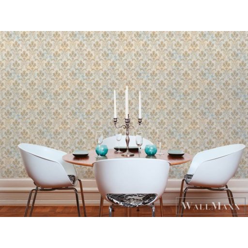 AS CREATION Luxury Damask 38894-1 arany barokk mintás klasszikus XXL tapéta