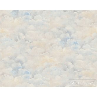   AS CREATION Luxury Damask 38895-1 bézs felhő mintás egyszínű XXL tapéta