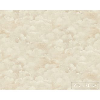   AS CREATION Luxury Damask 38895-2 bézs felhő mintás egyszínű XXL tapéta
