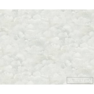   AS CREATION Luxury Damask 38895-5 fehér felhő mintás egyszínű XXL tapéta