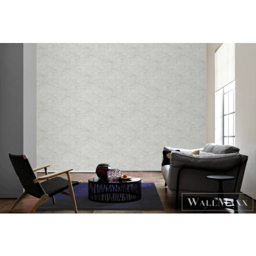 AS CREATION Luxury Damask 38895-5 fehér felhő mintás egyszínű XXL tapéta