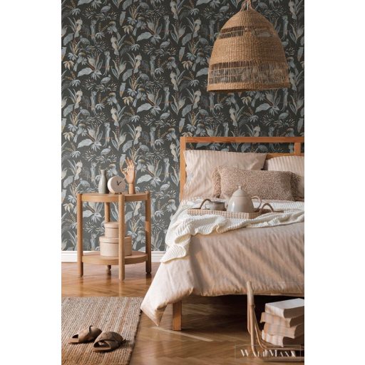 AS CREATION House of Turnowsky 38898-3 bézs kakadu mintás grafikus tapéta