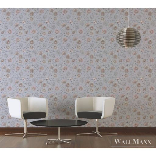 AS CREATION House of Turnowsky 38899-3 bézs virág mintás grafikus tapéta