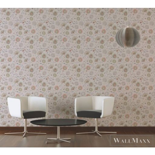 AS CREATION House of Turnowsky 38899-4 bézs virág mintás grafikus tapéta