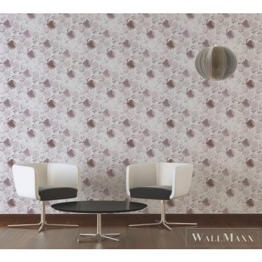 AS CREATION House of Turnowsky 38900-1 bézs levél mintás grafikus tapéta