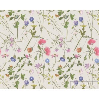   AS CREATION House of Turnowsky 38901-2 zöld virág mintás grafikus tapéta