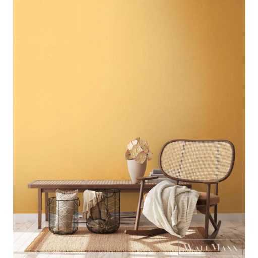 AS CREATION 38903-6 sárga Egyszínű Modern vlies tapéta