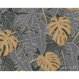   AS CREATION House of Turnowsky 38905-1 bézs filodendron mintás grafikus tapéta
