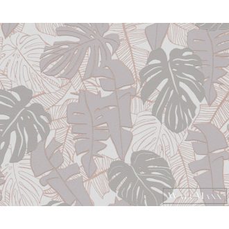   AS CREATION House of Turnowsky 38905-3 bézs filodendron mintás grafikus tapéta