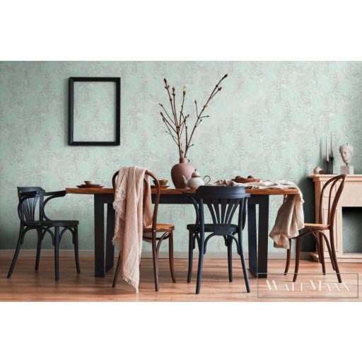 AS CREATION House of Turnowsky 38905-4 zöld filodendron mintás grafikus tapéta