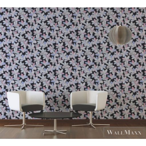 AS CREATION House of Turnowsky 38908-1 grafit szirom mintás grafikus tapéta