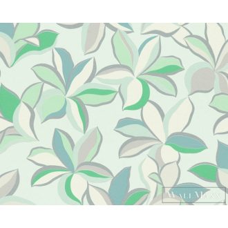   AS CREATION House of Turnowsky 38908-3 ezüst szirom mintás grafikus tapéta