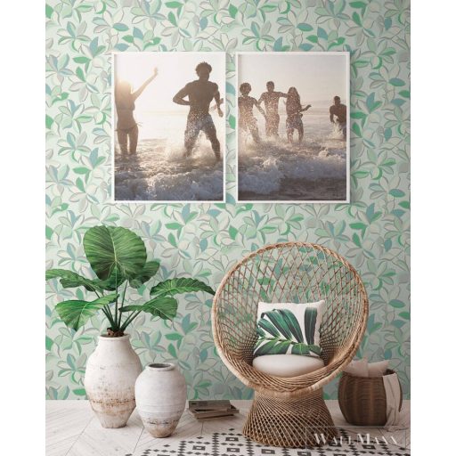 AS CREATION House of Turnowsky 38908-3 ezüst szirom mintás grafikus tapéta