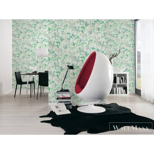 AS CREATION House of Turnowsky 38908-3 ezüst szirom mintás grafikus tapéta