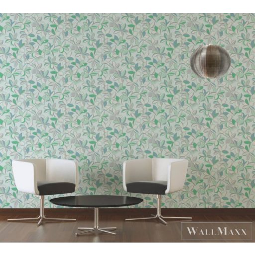 AS CREATION House of Turnowsky 38908-3 ezüst szirom mintás grafikus tapéta