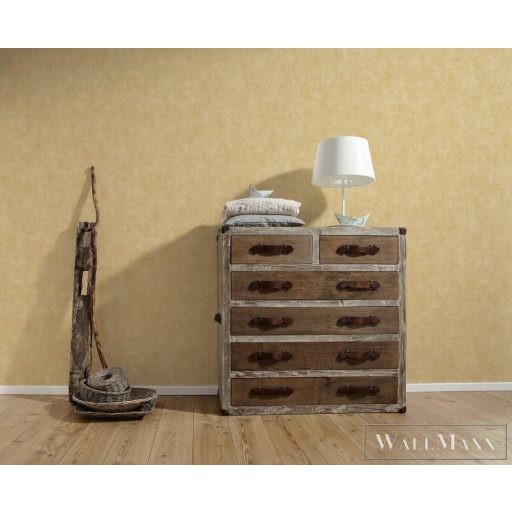 AS CREATION Terra 38922-7 sárga márvány mintás modern tapéta