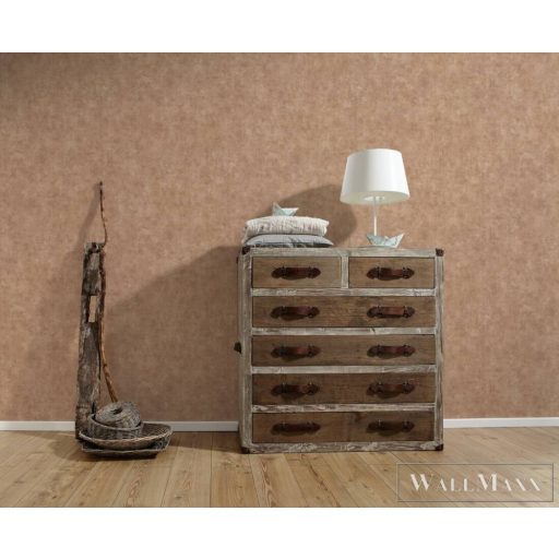 AS CREATION Terra 38922-9 narancs márvány mintás modern tapéta