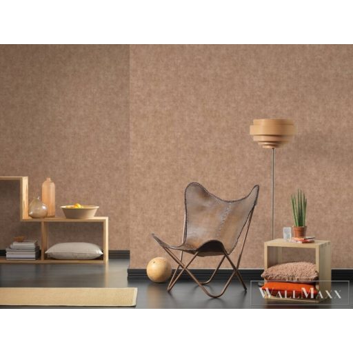 AS CREATION Terra 38922-9 narancs márvány mintás modern tapéta