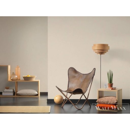 AS CREATION Terra 38925-1 krémszínű Egyszínű Modern vlies tapéta
