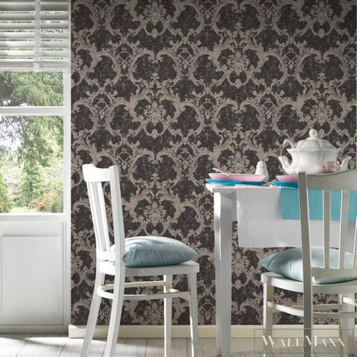 AS CREATION El Palacio 38928-6 arany barokk mintás térhatású XXL tapéta