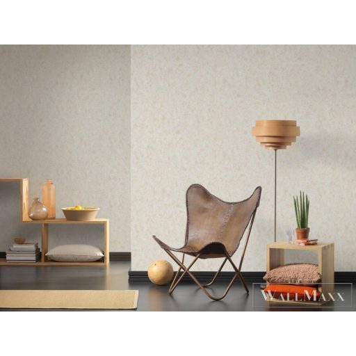 AS CREATION El Palacio 38929-4 krémszínű absztrakt mintás egyszínű XXL tapéta