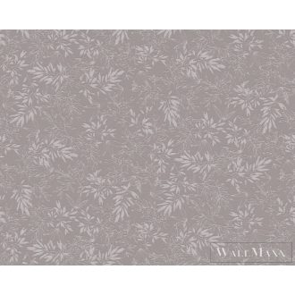   AS CREATION Attractive 2 39028-3 fekete-fehér levél mintás grafikus tapéta