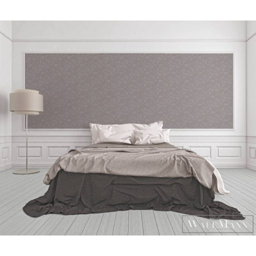 AS CREATION Attractive 2 39028-3 fekete-fehér levél mintás grafikus tapéta