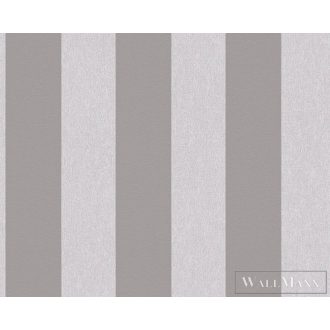   AS CREATION Attractive 2 39029-3 taupe csíkos elegáns tapéta