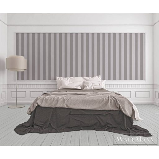 AS CREATION Attractive 2 39029-3 taupe csíkos elegáns tapéta