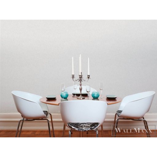 AS CREATION Attractive 2 39030-1 ezüst struktúrált modern tapéta