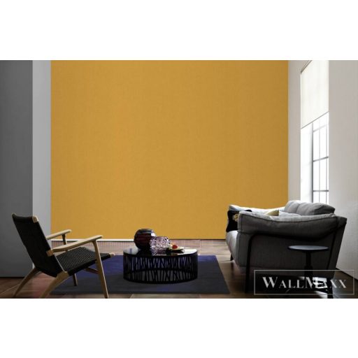 AS CREATION Attractive 2 39030-7 sárga struktúrált modern tapéta