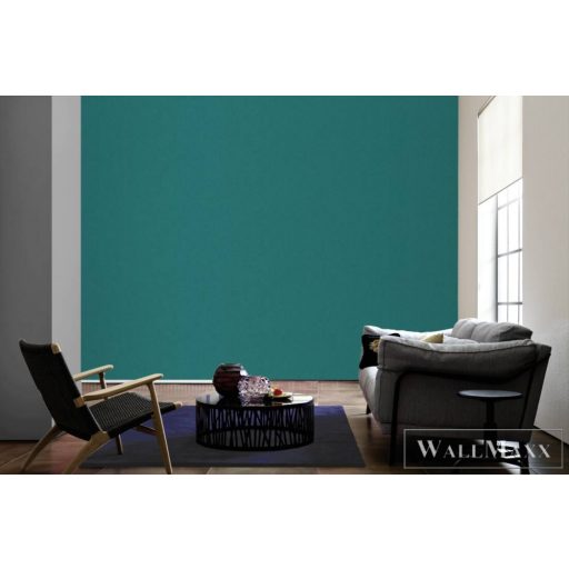 AS CREATION Attractive 2 39030-9 türkíz struktúrált modern tapéta