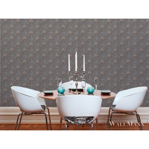 AS CREATION Art of Eden 39057-3 bézs virágos barokk tapéta