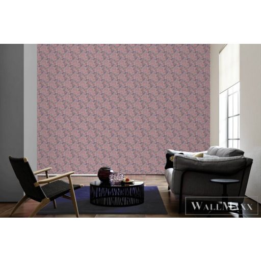 AS CREATION Art of Eden 39059-2 lila virágos barokk tapéta