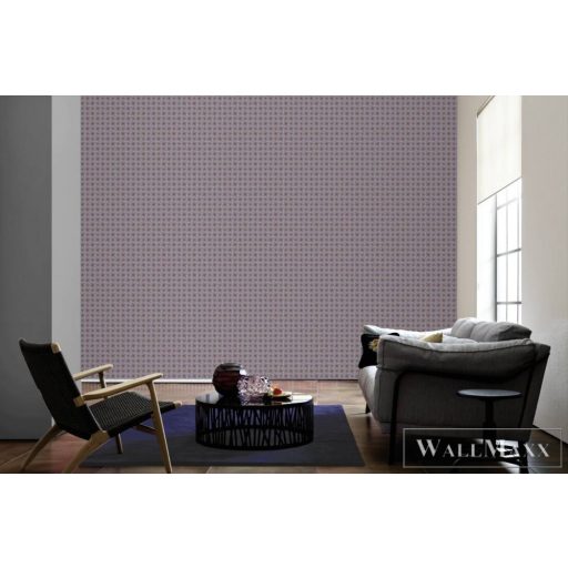 AS CREATION Art of Eden 39060-1 lila grafikus barokk tapéta