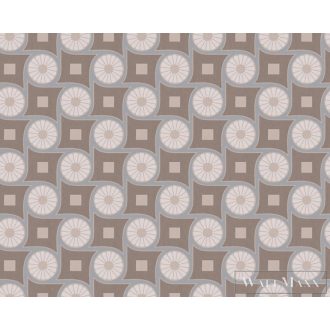   AS CREATION Art of Eden 39060-3 bézs grafikus barokk tapéta