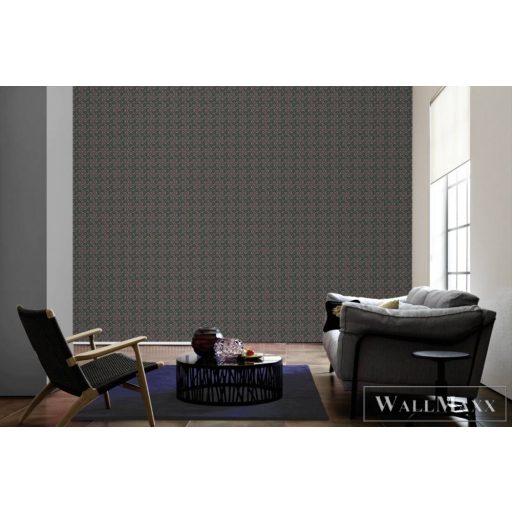 AS CREATION Art of Eden 39061-1 zöld grafikus barokk tapéta