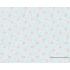   AS CREATION Maison Charme 39067-1 kék virág mintás klasszikus tapéta