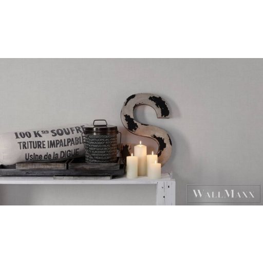 AS CREATION Maison Charme 39068-2 krémszínű rács mintás klasszikus tapéta