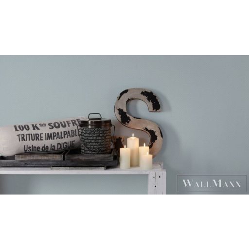 AS CREATION Maison Charme 39070-1 kék pöttyös klasszikus tapéta