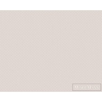   AS CREATION Maison Charme 39070-4 bézs pöttyös klasszikus tapéta