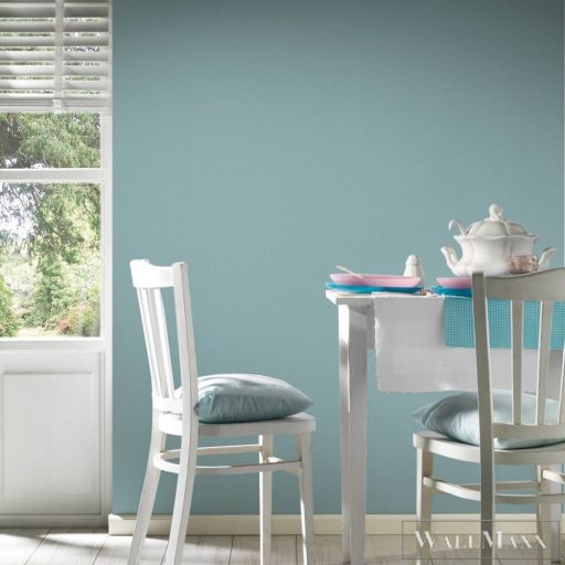 AS CREATION Maison Charme 39070-5 kék pöttyös klasszikus tapéta