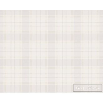   AS CREATION Maison Charme 39072-3 bézs csíkos klasszikus tapéta