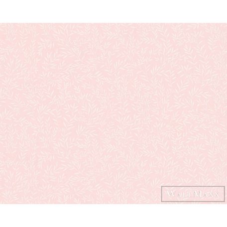 AS CREATION Maison Charme 39073-3 rózsaszín levél mintás modern tapéta