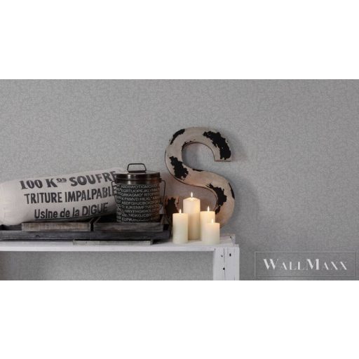 AS CREATION Maison Charme 39073-4 fehér levél mintás modern tapéta