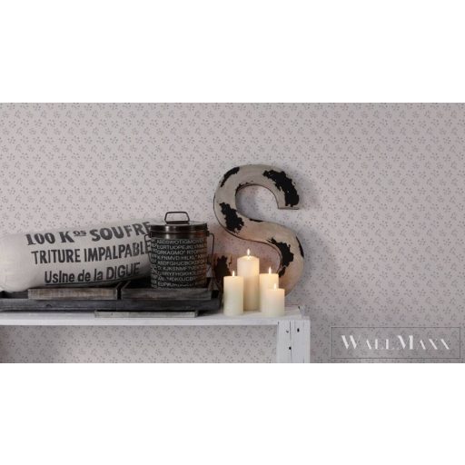 AS CREATION Maison Charme 39074-1 kék virág mintás modern tapéta