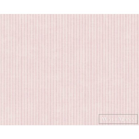 AS CREATION Maison Charme 39076-1 rózsaszín csíkos klasszikus tapéta